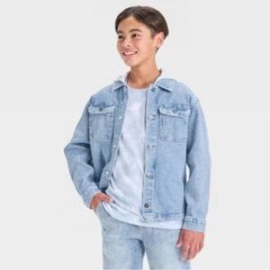 Art Class  Boys Hybrid Utility Denim Jacket S (6/7)